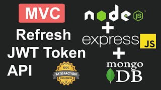 How To Create a Refresh JWT Token RestFul API In Node Express JS and MongoDB In Hindi [upl. by Aliet]