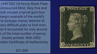 Rare Valuable British Stamps Value  Part 1 [upl. by Gweneth595]