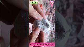 OWL EP1 PAPER MACHE HOW TO OWL papermache [upl. by Aiki35]