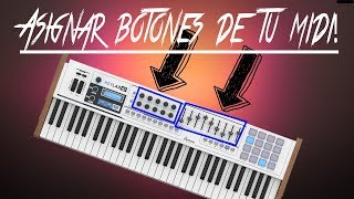 Tutorial como asignar knobs amp faders de tu midi  Fl Studio Tutorial  MatiuBeats [upl. by Irmine]