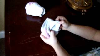 How to fold socks into a ball  Homeschooling lessons [upl. by Shererd]