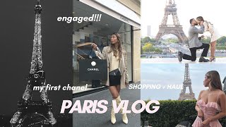 PARIS VLOG 🤍 dream trip lots of food amp culture buying my first Chanel  💍 [upl. by Eimmij]