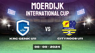 KRC Genk U11  Cityroos U11  08092024  Moerdijk International Cup [upl. by Swan]