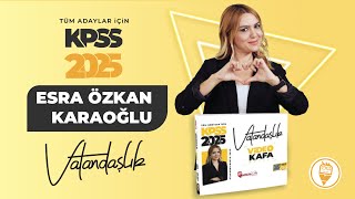 23 1982 Anayasası Genel Esasları  Esra Özkan Karaoğlu KPSS VATANDAŞLIK 2025 [upl. by Wertz]