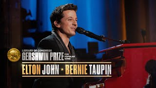 Charlie Puth 2024 Gershwin Prize  quotDont Let the Sun Go Down on Mequot [upl. by Yznyl]