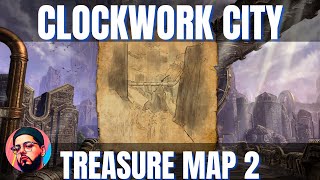 Clockwork City Treasure Map 2 Elder Scrolls Online ESO [upl. by Amena]