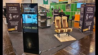 Reise amp Camping Essen 2024  Soft Close  Zuziehhilfe für die Schiebetür  CaraVan Held [upl. by Nuhsal162]