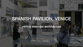 【Archi Log】Spanish Pavilion  Venice Architecture Biennale 2023【POV】威尼斯建筑双年展 西班牙馆 [upl. by Sirromed]