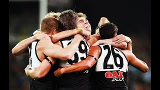 Port Adelaide v Adelaide  Round 8 2018  AAMI Last Two Minutes  AFL [upl. by Halfdan]