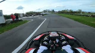 Kartbahn Dargelin  Hotlap 438sec  Rimo Alpha 2 Kart  80kg [upl. by Aggy]