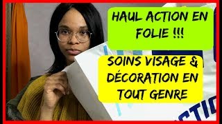 HAUL ACTION EN FOLIE  SOINS VISAGE amp DECORATION EN TOUT GENRE JUST TAINA [upl. by Macdonald]