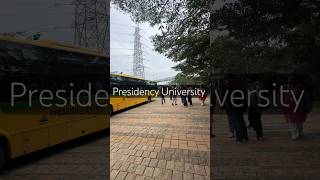 Presidency University Bangalore  college life  college presidencyuniversity shortsfeed [upl. by Alemat332]