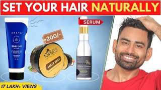 5 Amazing Products to Set Your Hair Naturally For Men amp Women  Fit Tuber [upl. by Yadrahs]