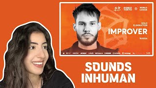 IMPROVER 🇷🇺  GRAND BEATBOX BATTLE 2023 WORLD LEAGUE  SOLO ELIMINATION  REACTION  CHRISMEELOVE [upl. by Ha585]