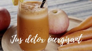 recette jus detox énergisant [upl. by Ragland]