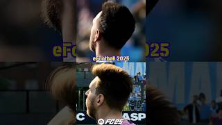 EA FC 25 vs eFootball 2025 Comparison fc25 eafc25 efootball efootball2025 fifa messi haaland [upl. by Ellene449]