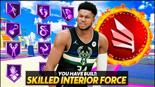 BEST BUILD in NBA 2K22 That WILL CONTACT DUNK ON EVERYONE SEASON 7 [upl. by Atirat223]