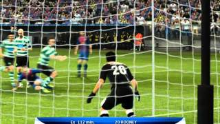 Pes 2012 PC  diventa un mito gol decisivo del portiere in finale di Champions League [upl. by Noraed]