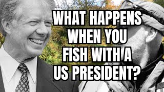 When Donny went fishing with President Carter [upl. by Stearne]