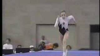 Tatiana Lysenko  1992 Olympics AA  Vault 1 [upl. by Innoj361]