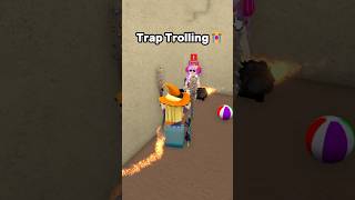 TRAP TROLLING IN MM2💀mm2 roblox robloxshorts shorts [upl. by Tannenbaum]