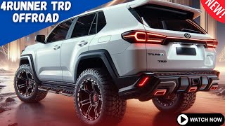 NEW LOOK 2025 Toyota 4Runner TRD PRO Reveal  FIRST LOOK [upl. by Haerb]