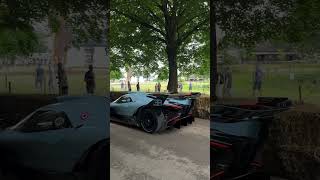 5 MILLION BUGATTI MINSTRAL MEETS 4 MILLION BUGATTI BOLIDE goodwoodfos goodwoodfestivalofspeed [upl. by Favianus]