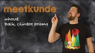 Meetkunde inhoud balk cilinder prisma [upl. by Opportuna363]