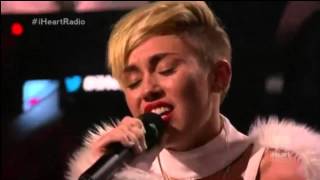 Miley Cyrus  Wrecking Ball Live iHeartRadio Music Festival HD [upl. by Hoffarth244]