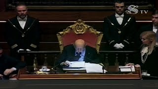 Senato Maria Elisabetta Alberti Casellati proclamata presidente [upl. by Petie]