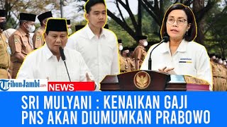 Menkeu Sebut Kenaikan Gaji PNS 2025 Akan Diumumkan Prabowo [upl. by Also997]