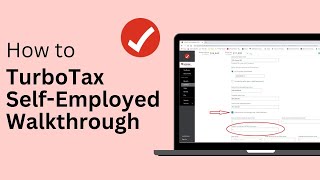 TurboTax Self Employed Walkthrough [upl. by Baldwin]