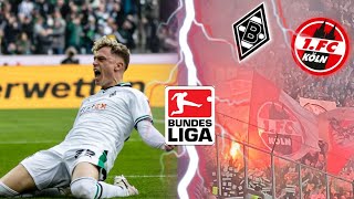 GLADBACH VS KÖLN 33  BUNDESLIGA FAN HIGHLIGHTS DERBY DRAMA ⚽️💥 [upl. by Aloke]