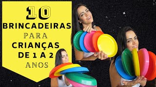 10 Brincadeiras para CRIANÇAS de 1 a 2 anos em casa SEM GASTAR DINHEIRO [upl. by Bradan7]