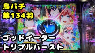 【鳥パチ】ゴッドイータートリプルバースト 「ヒロさん！ラッシュ下さい！」ヒロ「今回のラッシュは強力です！」第134羽 toriotoko [upl. by Noffihc520]