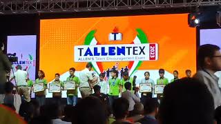 Witness the Unbelievable – Tallentex Award Ceremony with ALLEN Sikar [upl. by Yttap68]