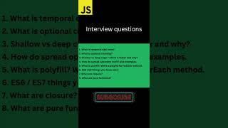 JavaScript Interview Questions  javascript coding [upl. by Debera]