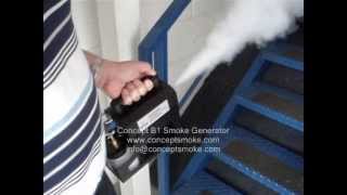 Concept B1 Portable Smoke Generator  Fire Training  Concept Smoke Systems [upl. by Nodnil]