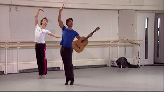 Don Quixote in rehearsal  World Ballet Day 2014 The Royal Ballet [upl. by Yarg771]