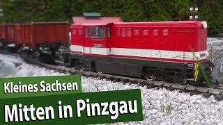 Sachsen Flair mitten im Pinzgau  Spur G Gartenbahn 1080p [upl. by Neelahs291]