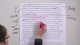 Annotating Text lesson [upl. by Gilges]