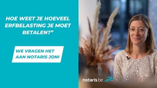 Hoe weet je hoeveel erfbelasting je moet betalen [upl. by Chapel]