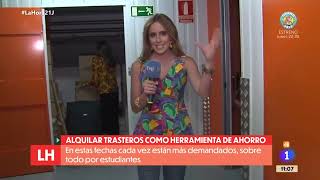 TRASTEROS PARA AHORRAR EL ALQUILER EN VERANO I LA HORA DE LA UNO TVE [upl. by Uon]