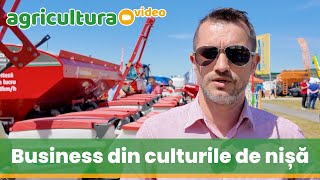 Markus Salmen construiește un business din culturi de nișă  agriculturavideo [upl. by Yatzeck705]