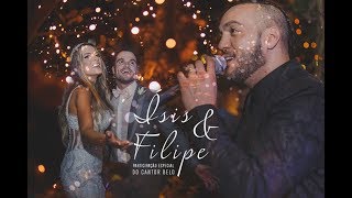 Belo Cantando no Casamento de  Ísis e Filipe  EMOCIONANTE [upl. by Thorfinn]