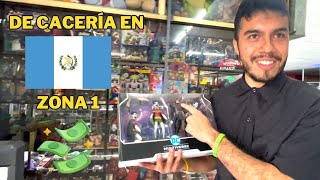 Cacería de figuras de accion en Guatemala 🇬🇹 centro Histórico zona 1 colección de DC Marvel pokemon [upl. by Stanfill]