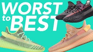 RANKINGWORST TO BEST YEEZY 350 V2S FOR 2019 [upl. by Shea399]