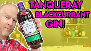 Tanqueray Blackcurrant Gin Review [upl. by Ednalrim]