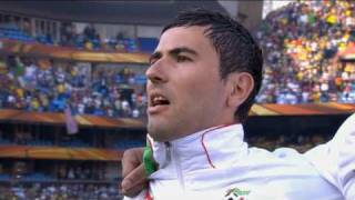 algerian anthem world cup 2010 HD 720p [upl. by Chantalle]