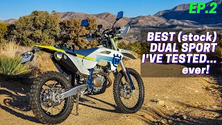 2024 Husqvarna FE501S  First Ride OnOff Road amp tech specs [upl. by Carrington]